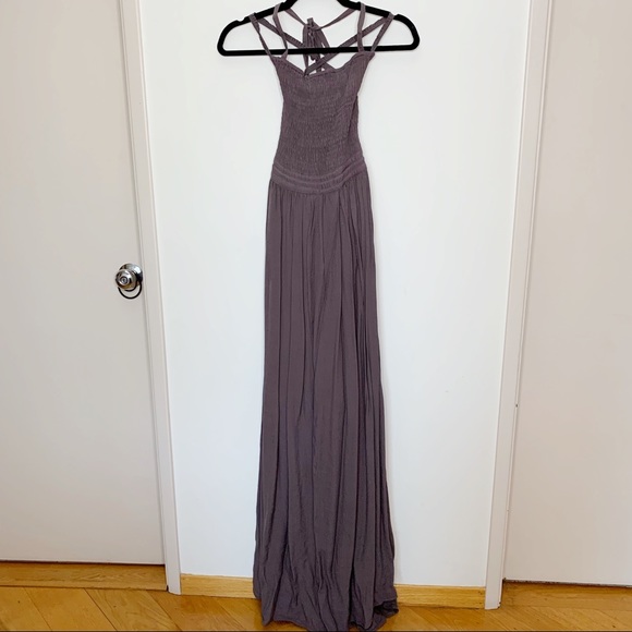 Wishlist Dresses & Skirts - (New With Tags) Strappy Taupe Maxi Dress